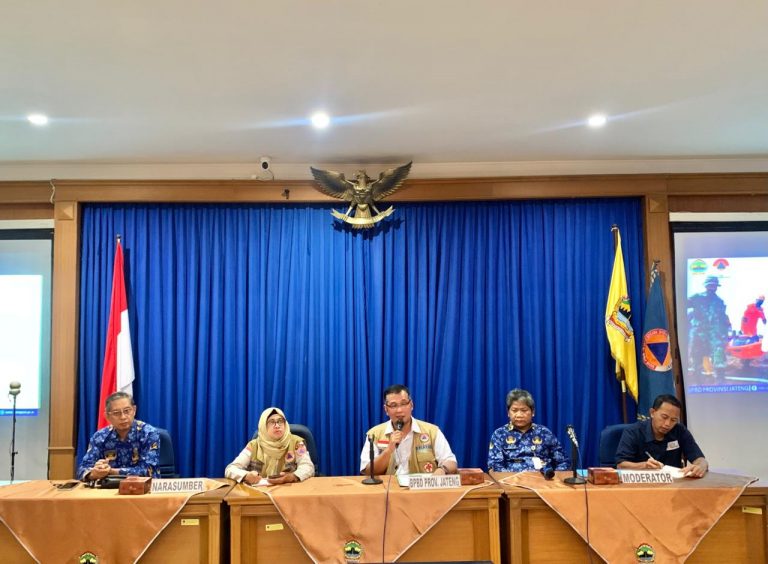 BPBD Kota Magelang Ikuti Rapat Evaluasi Penanganan Bencana Musim Kemarau dan Kesiapan Menghadapi Musim Penghujan 2025–2026￼
