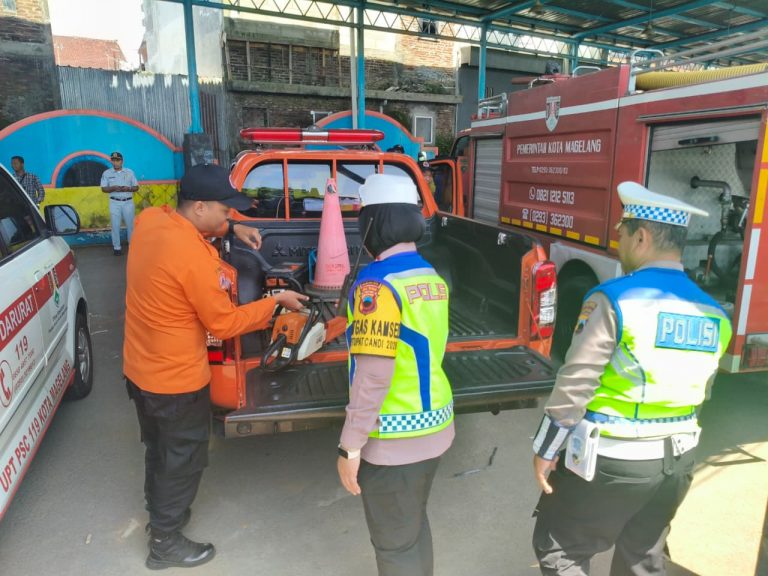 BPBD Kota Magelang Ikuti Pengecekan Satgas Quick Response dalam Rangka Operasi Ketupat Candi 2026