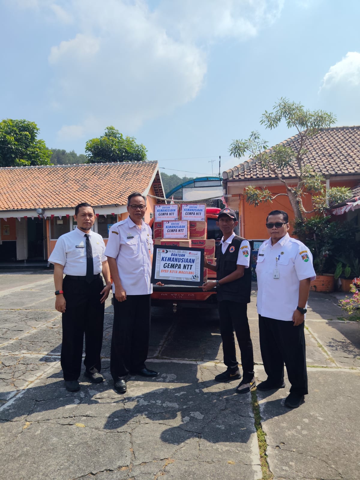 BPBD Kota Magelang Salurkan Bantuan Kemanusiaan untuk Korban Gempa NTT